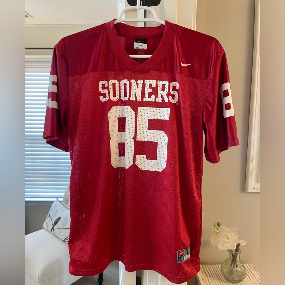 Nike Oklahoma Sooners #85 Youth Jersey - Youth Large (16/18)